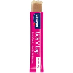 Vitakraft Lick 'n' Lap Jelly Salmon Low Calorie Interactive Wet Cat Treat, 2.1-oz Pouch, Pack Of 4 -Almo nature Sales 347884 PT6. AC SS1800 V1666651498