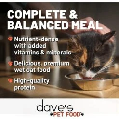 Dave's Pet Food Shredded Chicken & Tuna Dinner In Gravy Recipe Wet Cat Food, 2.8-oz Can, Case Of 24 -Almo nature Sales 352437 PT2. AC SS1800 V1640271702