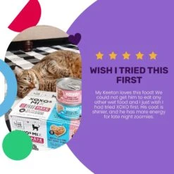 I And Love And You XOXO Salmon & Whitefish Pate Grain-Free Variety Pack Canned Cat Food, 3-oz Can, Case Of 12 -Almo nature Sales 352469 PT2. AC SS1800 V1686941277