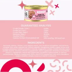 I And Love And You XOXO Salmon & Whitefish Pate Grain-Free Variety Pack Canned Cat Food, 3-oz Can, Case Of 12 -Almo nature Sales 352469 PT5. AC SS1800 V1686942131