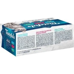 Blue Buffalo Tastefuls Tuna, Chicken, Fish & Shrimp Entrées Variety Pack Flaked Wet Cat Food & Blue Buffalo Wilderness Pate Variety Pack Duck, Chicken & Salmon Grain-Free Cat Canned Food -Almo nature Sales 353336 PT2. AC SS1800 V1639542992