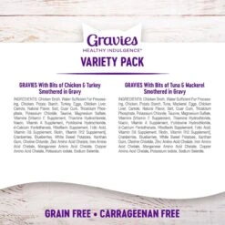 Wellness Healthy Indulgence Gravies Grain-Free Variety Pack Cat Food Pouches & Wellness Kittles Natural Grain-Free Salmon & Cranberries Crunchy Cat Treats -Almo nature Sales 353444 PT3. AC SS1800 V1639546589