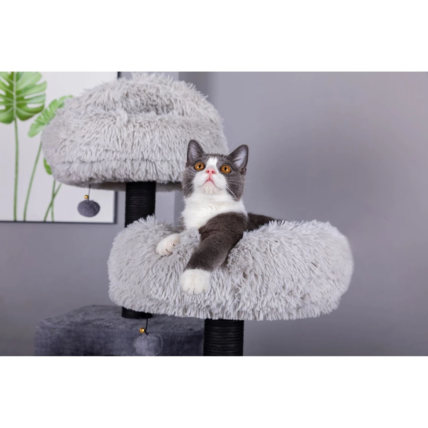 Catry Interactive 7-Level Cat Tree With Condo, Scratching Posts, & Toys 8 Catry Interactive 7-Level Cat Tree With Condo, Scratching Posts, & Toys - Image 6