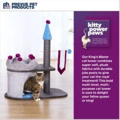 Prevue Pet Products King's Manor Cat Castle -Almo nature Sales 354654 PT1. AC SS1800 V1693496140