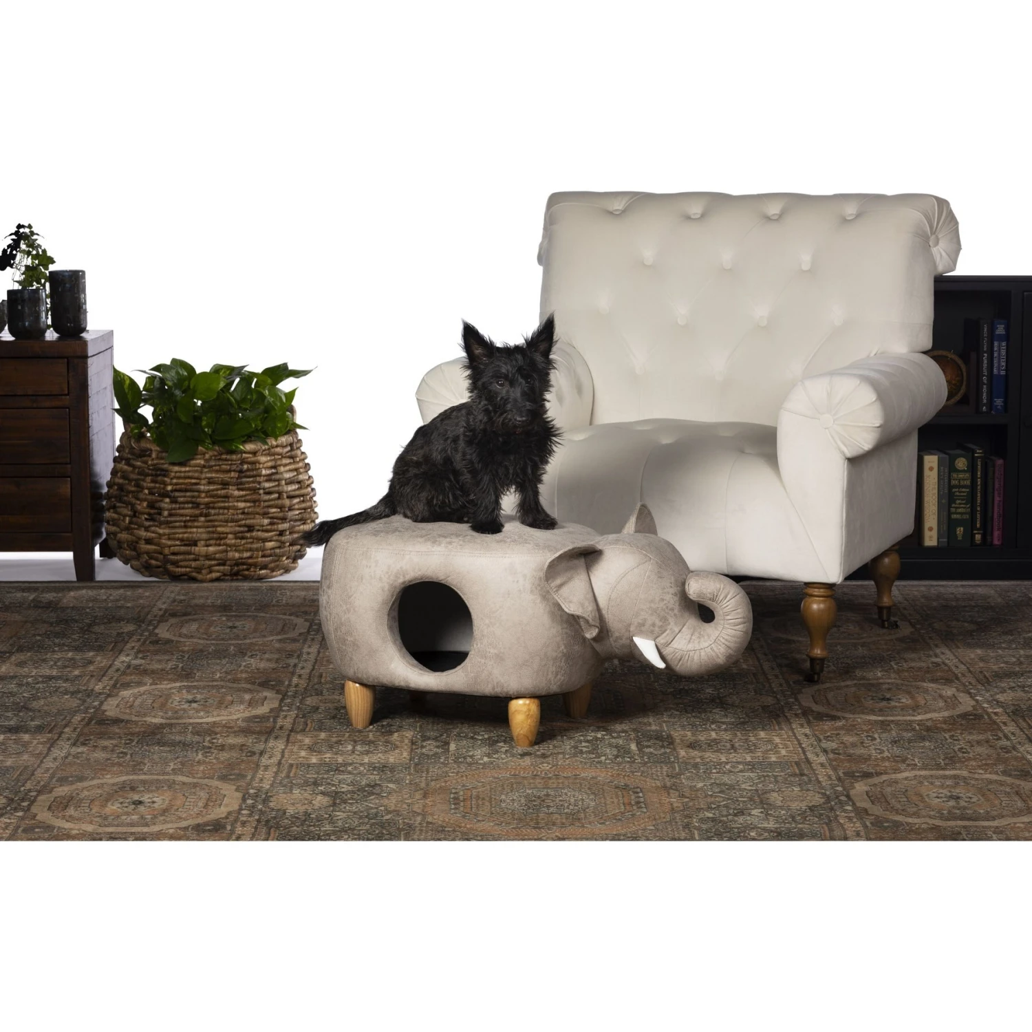 Prevue Pet Products Elephant Dog & Cat Ottoman 7 Prevue Pet Products Elephant Dog & Cat Ottoman - Image 5