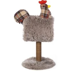 Prevue Pet Products Cozy Chicken 25.5-in Faux Fur Cat Tree -Almo nature Sales 354672 PT3. AC SS1800 V1662061249