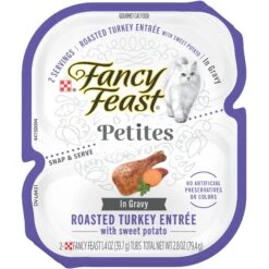 Fancy Feast Gourmet Gravy Petites Turkey & Sweet Potato Entree Wet Cat Food