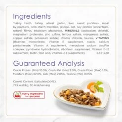 Fancy Feast Gourmet Gravy Petites Turkey & Sweet Potato Entree Wet Cat Food -Almo nature Sales 358577 PT4. AC SS1800 V1647901656