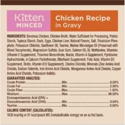 Wellness CORE Tiny Tasters Kitten Chicken Grain-Free Minced Wet Cat Food, 1.75-oz Pouch, Case Of 12 17 Wellness CORE Tiny Tasters Kitten Chicken Grain-Free Minced Wet Cat Food, 1.75-oz Pouch, Case Of 12 -Almo nature Sales 363913 PT6. AC SS1800 V1695845857