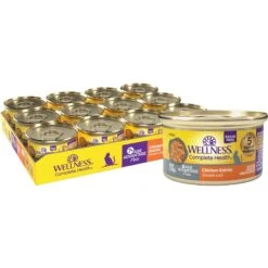 Wellness Complete Health Age Advantage Chicken Pate Wet Cat Food