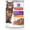 Hill's Science Diet Adult Sensitive Stomach & Sensitive Skin Chicken & Beef Canned Cat Food, 2.8-oz Pouch, Case Of 24 -Almo nature Sales 364089 MAIN. AC SS1800 V1643906824