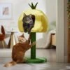 Frisco Pineapple 33.5" Plush Cat Scratching Post And Condo -Almo nature Sales 371361 MAIN. AC SS1800 V1664373301