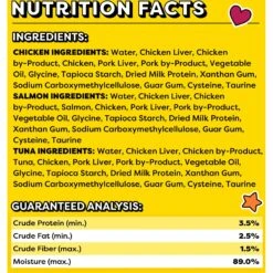 Temptations Creamy Puree Salmon, Chicken & Tuna Variety Pack Lickable Cat Treats 16 Temptations Creamy Puree Salmon, Chicken & Tuna Variety Pack Lickable Cat Treats -Almo nature Sales 372117 PT5. AC SS1800 V1703798232