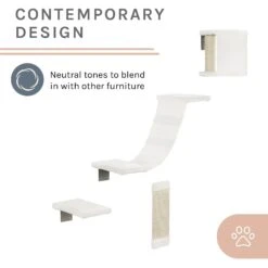 Sam's Pets Addison Wall Climber Cat Tree -Almo nature Sales 373155 PT3. AC SS1800 V1647292959