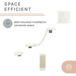 Sam's Pets Addison Wall Climber Cat Tree -Almo nature Sales 373155 PT5. AC SS1800 V1647293593