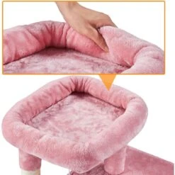 Yaheetech 3 Tiers 36-in Plush Cat Tower With Double Cat Condo -Almo nature Sales 373197 PT5. AC SS1800 V1680630780