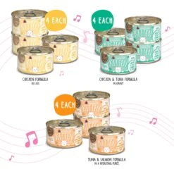 Weruva Kitten Can Jam! Chicken, Tuna & Salmon Flavored Pate Canned Cat Food Variety Pack -Almo nature Sales 373280 PT1. AC SS1800 V1649881600