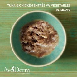 AvoDerm Natural Grain-Free Tuna & Chicken Entree With Vegetables Canned Cat Food -Almo nature Sales 46692 PT2. AC SS1800 V1602886575