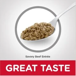 Hill's Science Diet Adult 7+ Savory Beef Entree Canned Cat Food 16 Hill's Science Diet Adult 7+ Savory Beef Entree Canned Cat Food -Almo nature Sales 48928 PT5. AC SS1800 V1598150456