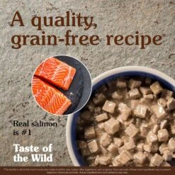 Taste Of The Wild Rocky Mountain Feline Recipe With Salmon & Venison In Gravy Canned Cat Food -Almo nature Sales 49083 PT2. AC SS1800 V1660850242