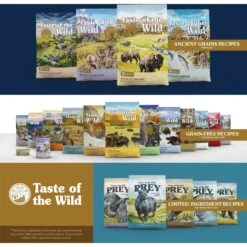 Taste Of The Wild Rocky Mountain Feline Recipe With Salmon & Venison In Gravy Canned Cat Food -Almo nature Sales 49083 PT4. AC SS1800 V1658226632