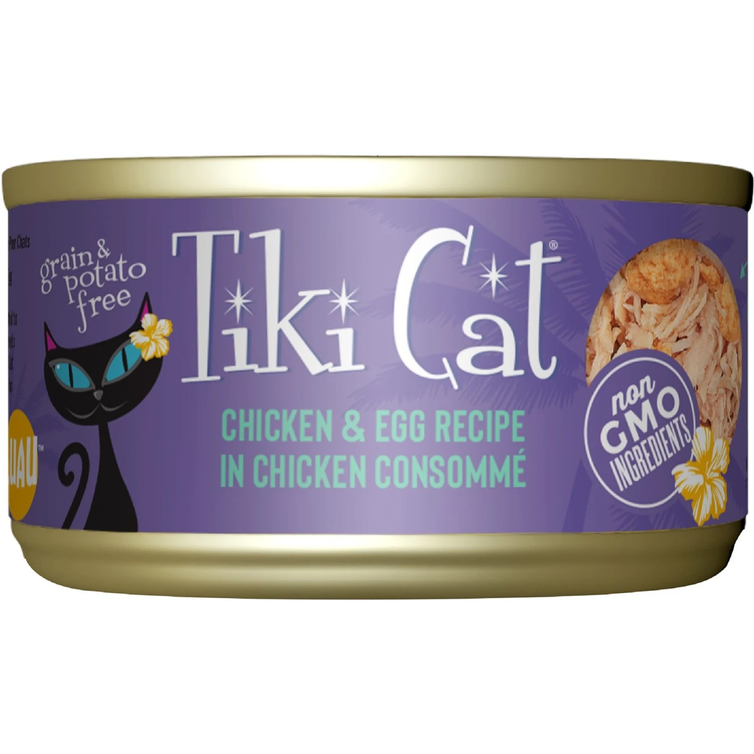 Tiki Cat Luau Chicken With Egg In Chicken Consomme Grain-Free Canned Cat Food 3 Tiki Cat Luau Chicken With Egg In Chicken Consomme Grain-Free Canned Cat Food