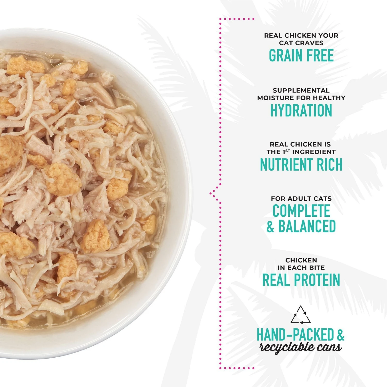 Tiki Cat Luau Chicken With Egg In Chicken Consomme Grain-Free Canned Cat Food 6 Tiki Cat Luau Chicken With Egg In Chicken Consomme Grain-Free Canned Cat Food - Image 4