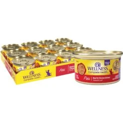 Wellness Complete Health Adult Beef & Chicken Formula Grain-Free Canned Cat Food