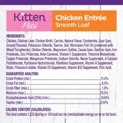 Wellness Complete Health Kitten Chicken Entree Recipe Natural Canned Cat Food -Almo nature Sales 49274 PT5. AC SS1800 V1690904769