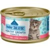 Blue Buffalo Baby Blue Healthy Growth Formula Grain-Free High Protein Salmon Recipe Kitten Wet Food, 3-oz Cans, Case Of 24 -Almo nature Sales 502278 MAIN. AC SS1800 V1647639394