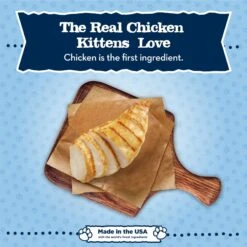 Blue Buffalo Baby Blue Healthy Growth Formula Grain-Free High Protein Chicken Recipe Kitten Wet Food, 3-oz Cans, Case Of 24 -Almo nature Sales 502302 PT2. AC SS1800 V1647639752