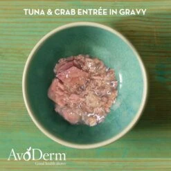 AvoDerm Natural Grain-Free Tuna & Crab Entree In Gravy Canned Cat Food -Almo nature Sales 51403 PT2. AC SS1800 V1599653155