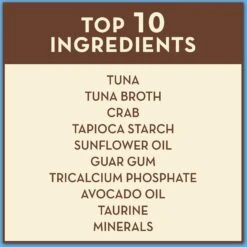 AvoDerm Natural Grain-Free Tuna & Crab Entree In Gravy Canned Cat Food -Almo nature Sales 51403 PT3. AC SS1800 V1600101353