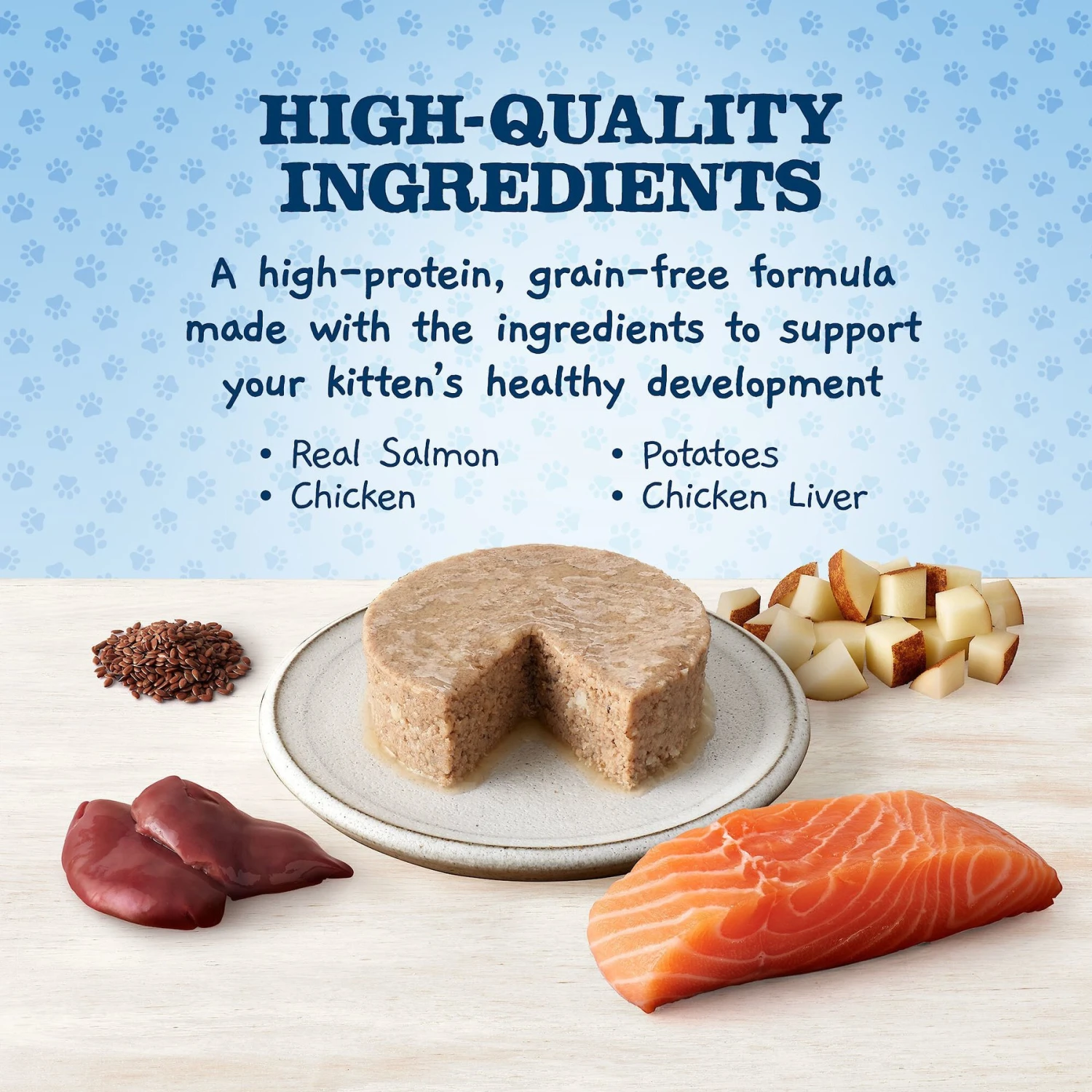 Blue Buffalo Baby Blue Healthy Growth Formula Grain-Free High Protein Chicken Recipe Kitten Wet Food, 3-oz Cans, Case Of 24 & Blue Buffalo Baby Blue Healthy Growth Formula Grain-Free High Protein Salmon Recipe Kitten Wet Food, 3-oz Cans, Case Of 24 6 Blue Buffalo Baby Blue Healthy Growth Formula Grain-Free High Protein Chicken Recipe Kitten Wet Food, 3-oz Cans, Case Of 24 & Blue Buffalo Baby Blue Healthy Growth Formula Grain-Free High Protein Salmon Recipe Kitten Wet Food, 3-oz Cans, Case Of 24 - Image 4