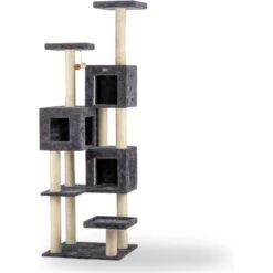 Armarkat Real Wood Giant Cat Tower, Dark Gray, 80-in 14 Armarkat Real Wood Giant Cat Tower, Dark Gray, 80-in -Almo nature Sales 515582 PT3. AC SS1800 V1649358207