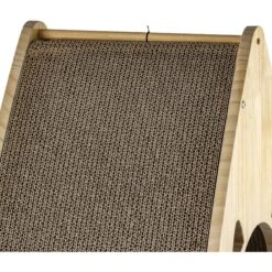 Armarkat Real Wood Triangular Cat Condo, Natural Beige, 22-in -Almo nature Sales 515614 PT8. AC SS1800 V1649345850