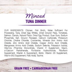 Wellness Minced Tuna Dinner Grain-Free Canned Cat Food -Almo nature Sales 52127 PT3. AC SS1800 V1636553515