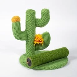 Lovely Caves 23.6-in Cactus Cat Scratching Post. Green, Large -Almo nature Sales 525702 PT4. AC SS1800 V1658190634