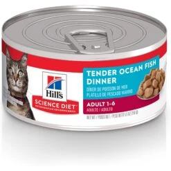 Hill's Science Diet Adult Tender Ocean Fish Dinner Canned Cat Food