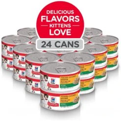 Hill's Science Diet Kitten Tender Chicken Dinner Canned Cat Food -Almo nature Sales 52774 PT1. AC SS1800 V1596753653