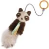 Petlinks HappyNip Sneaky Swinger Bouncy Dangle Plush Raccoon Cat Toy, Brown, Medium -Almo nature Sales 531622 MAIN. AC SS1800 V1657658627