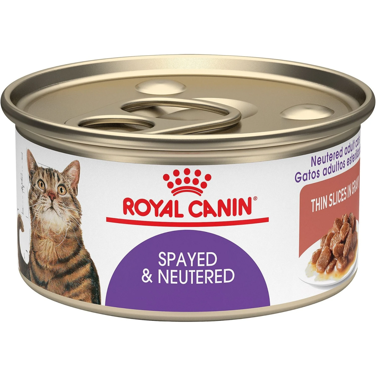 Royal Canin Feline Health Nutrition Spayed/Neutered Thin Slices In Gravy Canned Cat Food 3 Royal Canin Feline Health Nutrition Spayed/Neutered Thin Slices In Gravy Canned Cat Food