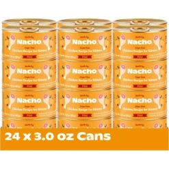 Made By Nacho Chicken Recipe Grain-Free Pate Wet Kitten Food, 3-oz Can, Case Of 24 -Almo nature Sales 554822 PT2. AC SS1800 V1698959746