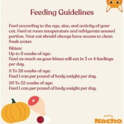 Made By Nacho Chicken Recipe Grain-Free Pate Wet Kitten Food, 3-oz Can, Case Of 24 -Almo nature Sales 554822 PT8. AC SS1800 V1698959803