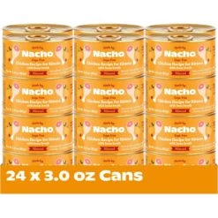 Made By Nacho Chicken Recipe Minced Wet Kitten Food, 3-oz Can, Case Of 24 13 Made By Nacho Chicken Recipe Minced Wet Kitten Food, 3-oz Can, Case Of 24 -Almo nature Sales 554902 PT2. AC SS1800 V1699026405