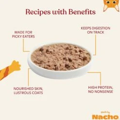 Made By Nacho Chicken Recipe Minced Wet Kitten Food, 3-oz Can, Case Of 24 14 Made By Nacho Chicken Recipe Minced Wet Kitten Food, 3-oz Can, Case Of 24 -Almo nature Sales 554902 PT3. AC SS1800 V1699025486