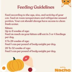 Made By Nacho Chicken Recipe Minced Wet Kitten Food, 3-oz Can, Case Of 24 19 Made By Nacho Chicken Recipe Minced Wet Kitten Food, 3-oz Can, Case Of 24 -Almo nature Sales 554902 PT8. AC SS1800 V1699025487