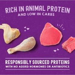Stella & Chewy's Carnivore Cravings Chicken & Tuna Flavored Shredded Wet Cat Food -Almo nature Sales 576214 PT3. AC SS1800 V1657660463