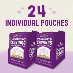 Stella & Chewy's Carnivore Cravings Chicken & Tuna Flavored Shredded Wet Cat Food -Almo nature Sales 576214 PT5. AC SS1800 V1657660463