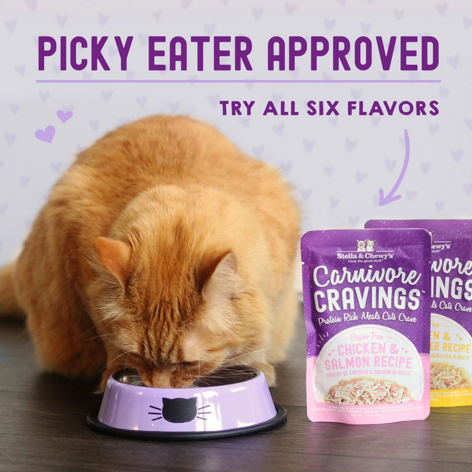 Stella & Chewy's Carnivore Cravings Duck & Chicken Flavored Shredded Wet Cat Food 9 Stella & Chewy's Carnivore Cravings Duck & Chicken Flavored Shredded Wet Cat Food - Image 7